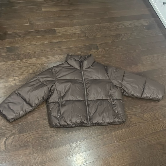 Old Navy Women's Puffer XL color brown - Picture 1 of 4